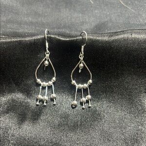 Elegant Silver Dangle Earrings